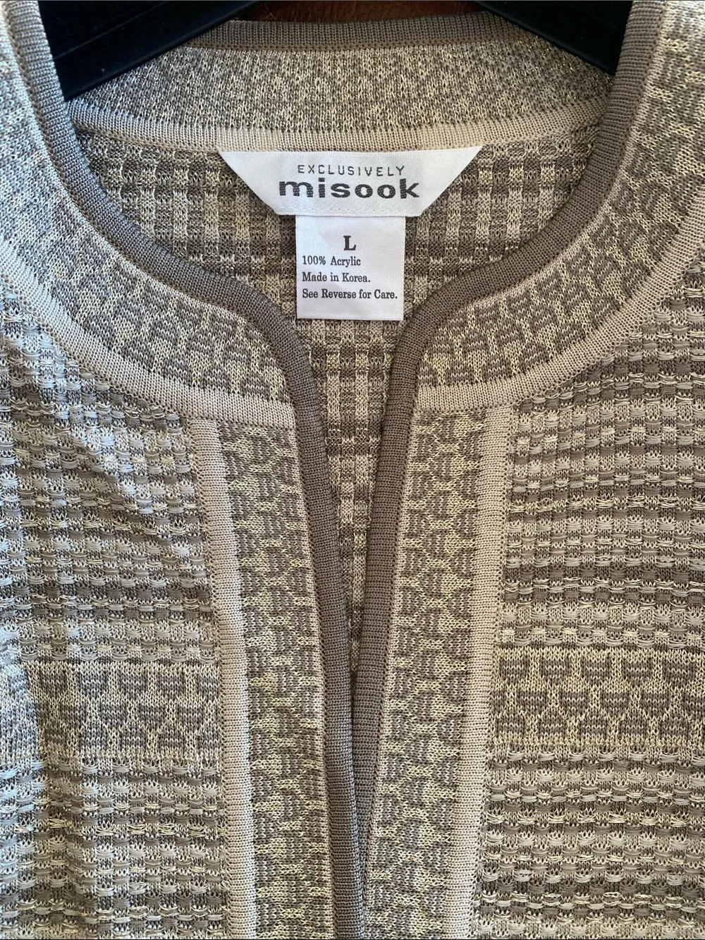 Misook Jacket Cardigan NWT